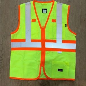 Construction vest by Dickies
